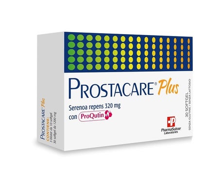 PharmaSuisse Laboratories Prostacare Plus 30 Perlas
