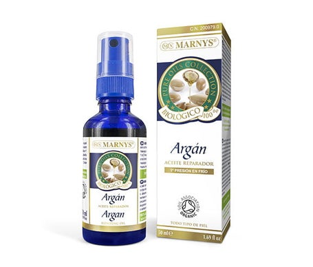 Marnys Aceite Puro Biológico de Argán Reparador Spray 50ml