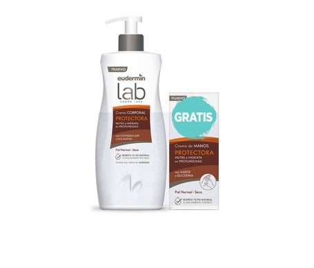 Eudermin Pack Crema Corporal Protectora + Crema de Manos Protectora