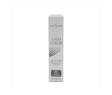 Levissime Lash Color Cejas y Pestañas 01 Negro 15ml