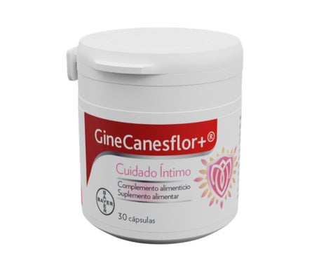 GineCanesflor+ Cuidado Íntimo Mucosa Vaginal Equilibrio Íntimo 30 Cápsulas