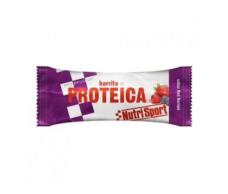 Nutrisport Barrita Proteica Red-Berries 24 unidades