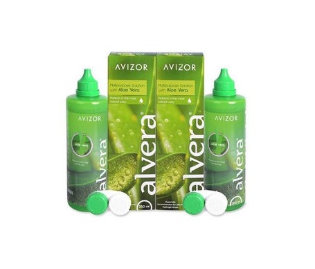 Avizor Pack Alvera Líquido de Lentillas 2x350ml