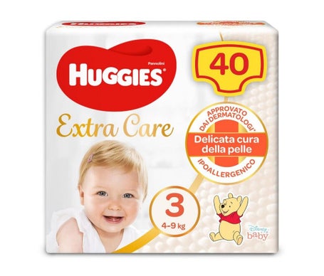 Huggies Extra Care Pañales T-3 40uds