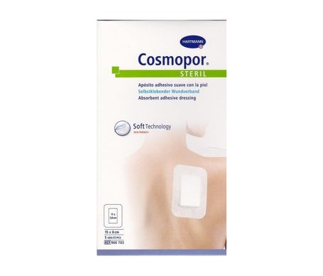 Cosmopor Steril 15x8cm 5uds