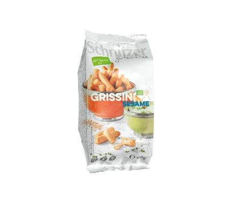 Schnitzer Palitos Grissini Sésamo sin Gluten Bio 100g