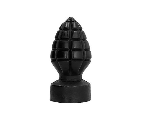 All Black Explosive Anal Plug 15cm 1ud