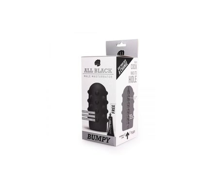 All Black Masturbador Bumpy 1ud