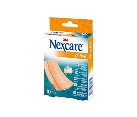 Nexcare Active Life Sartenes Lav 6X10Cm 10uts