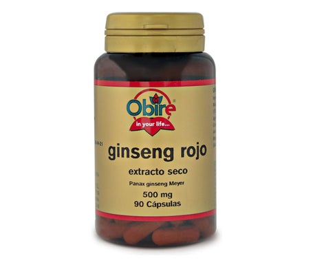 Obire Ginseng Rojo 500mg 90caps