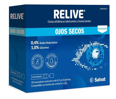 Relive Ojos Secos 20x0,5ml