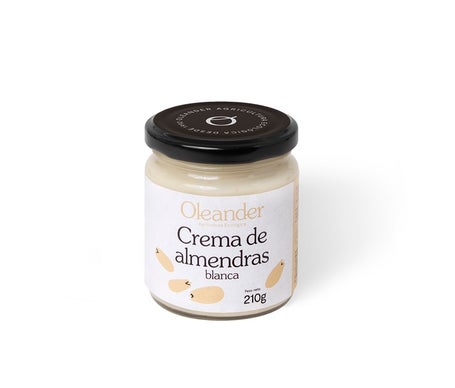 Oleander Crema Almendras Blanca Peladas 210g