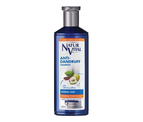 NaturVital Champú Anticaspa Calmante Cabello Normal 300ml