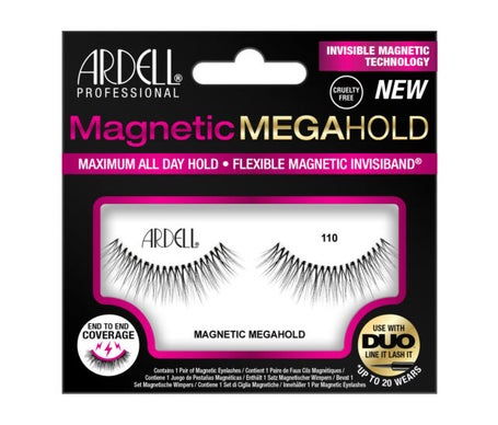 Ardell Magnetic Megahold Pestañas Postizas Nro 110 1 par