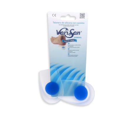 Vari+San Hydrogel Talonera Cazoleta Talla Grande 2uds