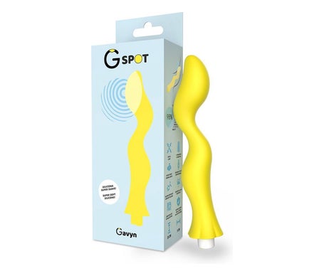 G-Spot Vibrador Punto G Gavyn Amarillo 1ud