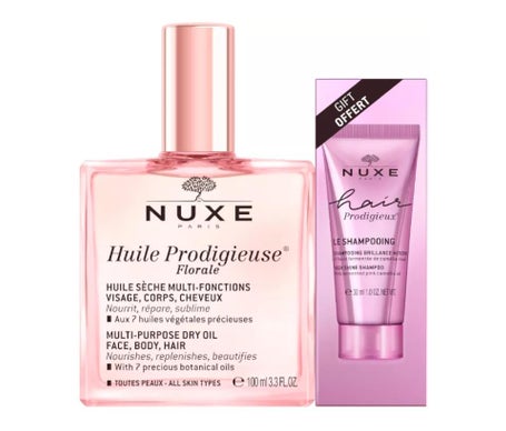 Nuxe Huile Prodigieuse Floral 100ml + Hair Prodigieux Champ 30ml