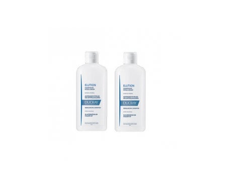 Ducray Elution Rebalancing Shampoo 2x400ml