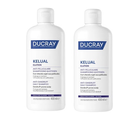 Ducray Elution Champú Suave Reequilibrante 2x400ml