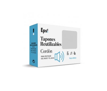 Deiters Eps! Tapones Reutilizables cordón 2uds