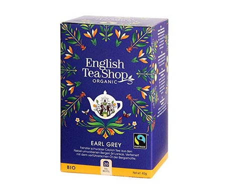 English Tea Shop Té Earl Grey Infusiones Bio 20 Sobres