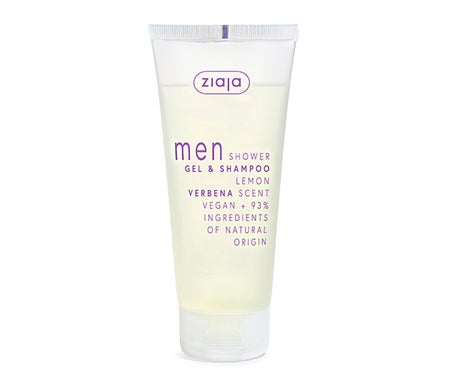 Ziaja Men Shower Gel & Shampoo Lemon Verbena Scent 200ml