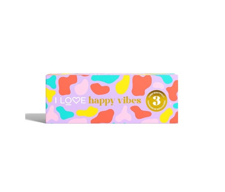I Love Happy Vibes Set Bombas de Baño 3uds