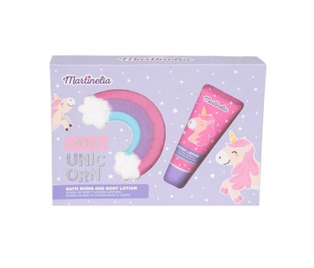 Martinelia Little Unicorn Duo Bath Bomb + Body Lotion
