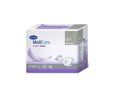 MoliCare Premium Soft Super Adult Briefs Size S 30uds