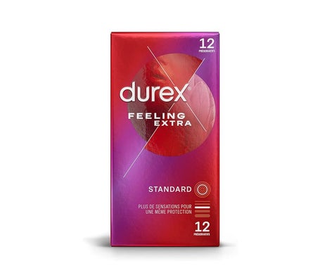 Durex Feeling Extra Preservativos 12uds