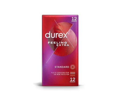 Durex Feeling Extra Preservativos 12uds