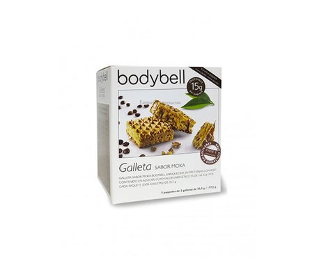 Bodybell Galleta Sabor Moka 5x35,5g
