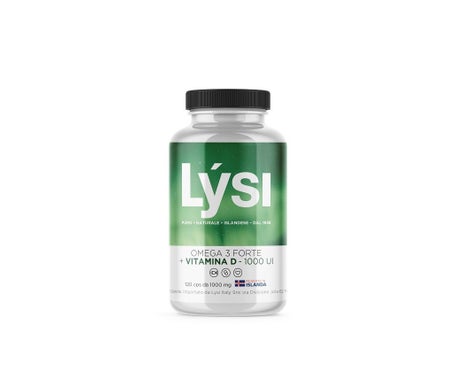 Lýsi Omega 3 Forte Vitamina D 120caps de Lysi | Natural Doctor