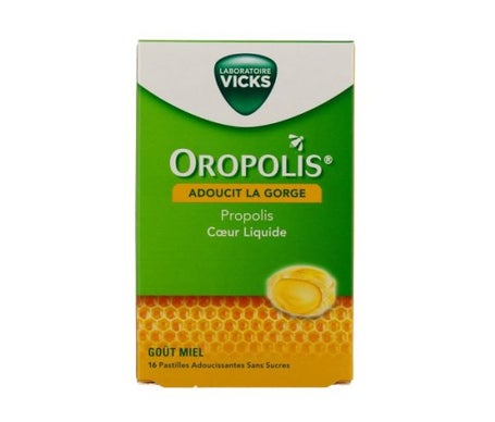 Vicks Oropolis Corazón Líquido 16 Tabletas