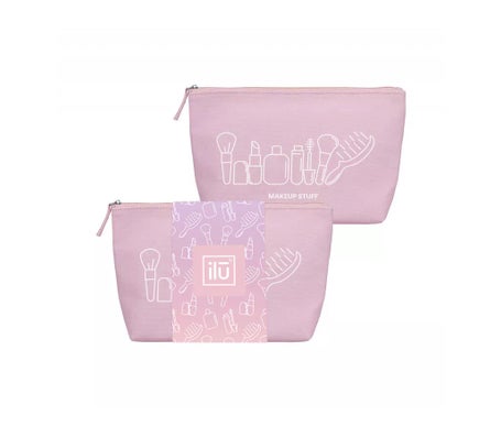 Ilū Neceser Algodón Rosa 1ud