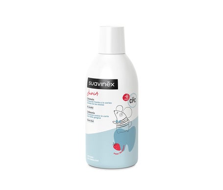 Suavinex Junior Colutorio Uso Diario Fresa +6 años 500 ml