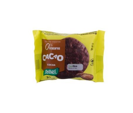 Santiveri Digestive Galleta Cacao sin Azúcar 3x27g