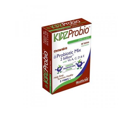 Health Aid Kidzprobio 2 Billones + Vitaminas 30comp