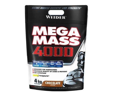Weider Mega Mass 4000 Vainilla 4000g