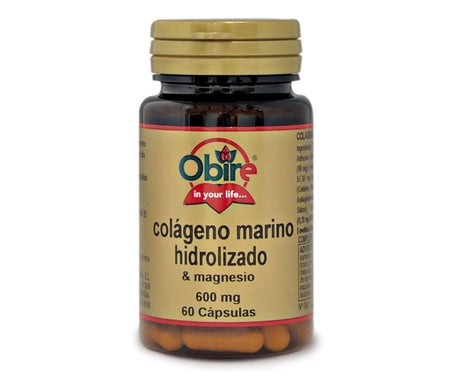 Obire Colágeno Marino Hidrolizado + Magnesio 60cáps