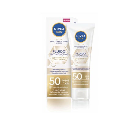 Nivea Sun Facial Fluido Antimanchas Luminous 630º SPF50 40ml