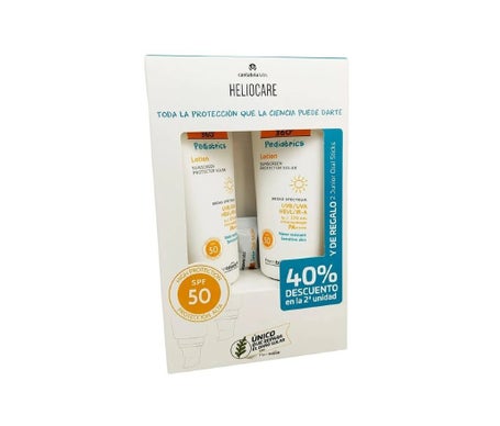 Heliocare 360º Pediatrics Lotion Protección Solar SPF50 2x200ml