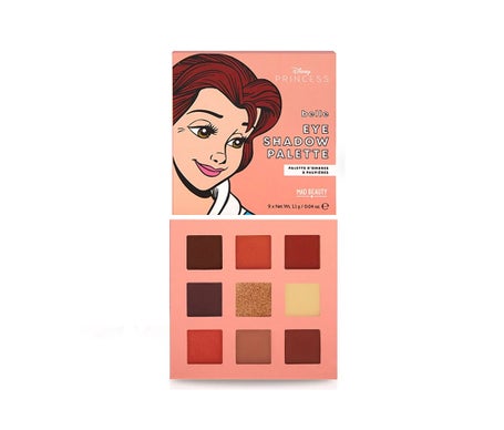 Mad Beauty Disney Pop Mini Paleta Sombras Bella9 uds x 1,1 gr