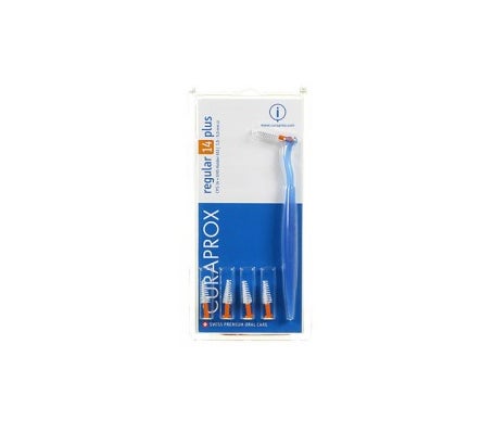 Curaprox Cepillo Interdental Regular 14 Naranja Cónico 5uds