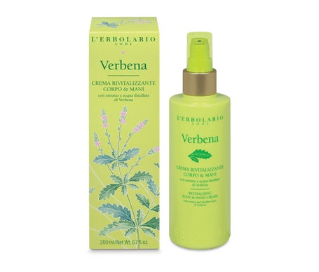 L'Erbolario Verbena Crema Cuerpo y Manos Revitalizante 200ml
