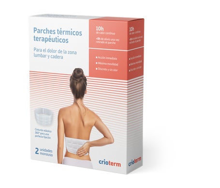 Crioterm Parche Calor Lumbar y Cadera 212x123cm 2uds