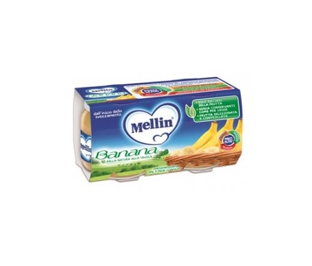Plátano Mellin Omog 2X100G