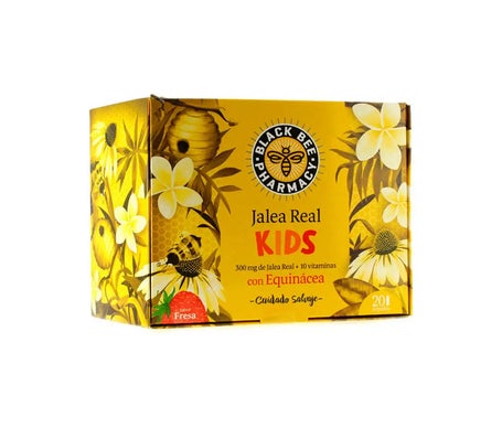 Black Bee Jalea Real Inmuno Kids 2x20 Ampollas