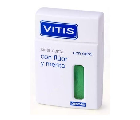 Vitis Cinta Dental con Cera, Flúor y Menta 50cm