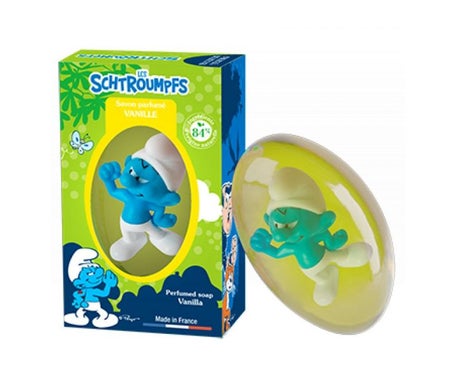 Le Comptoir Du Bain Les Schtroumpfs Savon Parfumé Vanille 80g